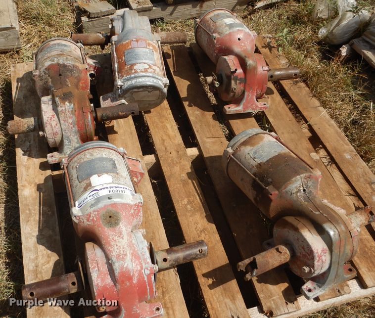 image for item FG9797 (5) Lindsay center pivot irrigation gear motors