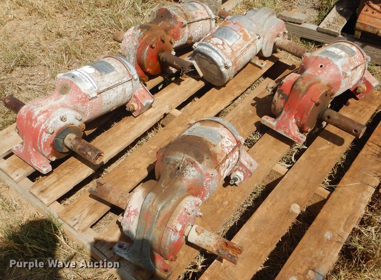 image for item FG9797 (5) Lindsay center pivot irrigation gear motors