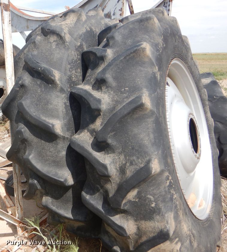 image for item FG9801 (4) Goodyear 520/84R46 tires and wheels