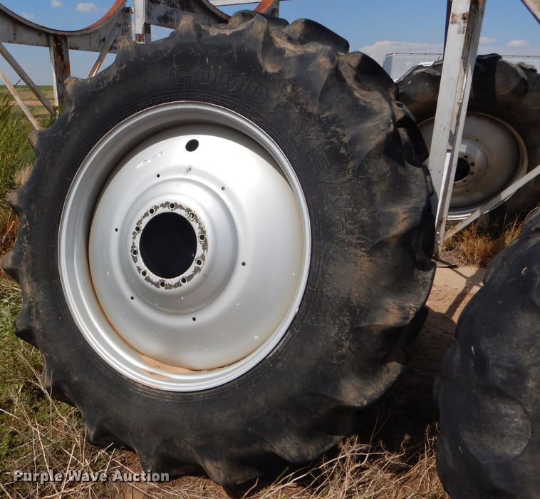 image for item FG9801 (4) Goodyear 520/84R46 tires and wheels