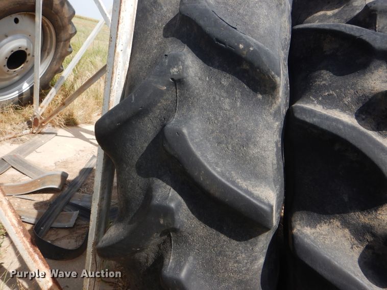 image for item FG9801 (4) Goodyear 520/84R46 tires and wheels