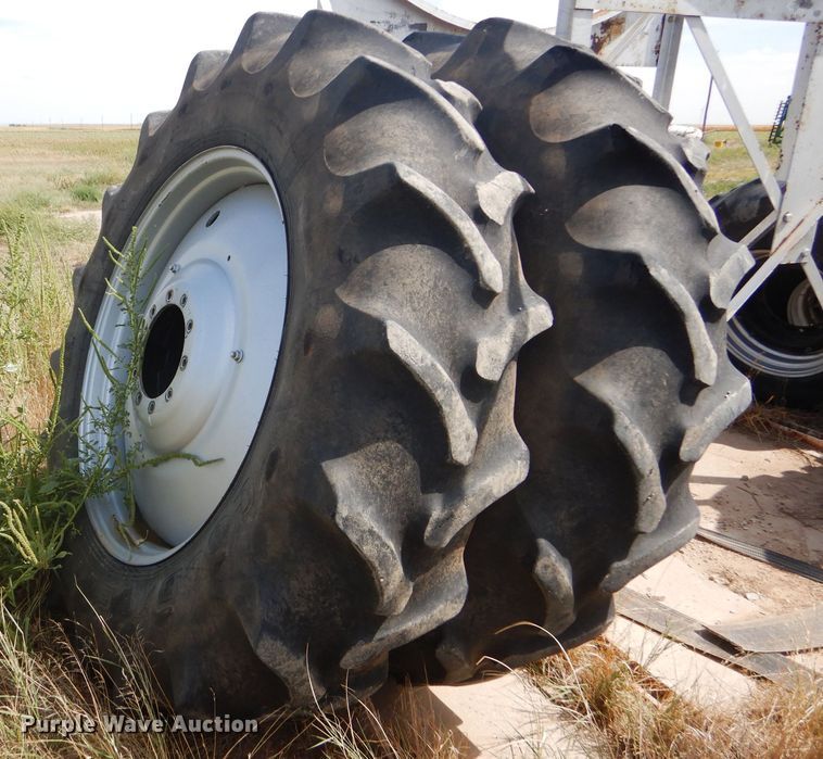 image for item FG9801 (4) Goodyear 520/84R46 tires and wheels