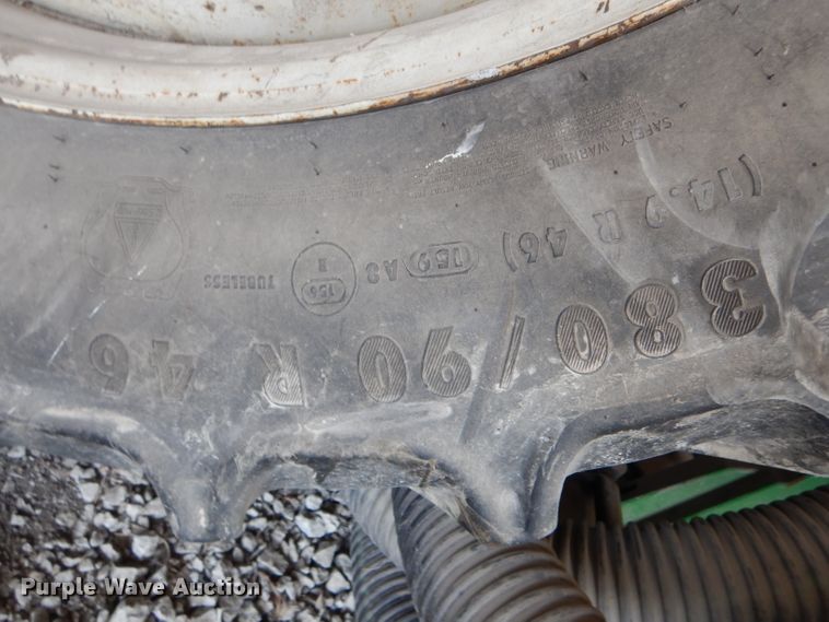image for item FI9626 (4) 380/90R46 row crop tires and wheels