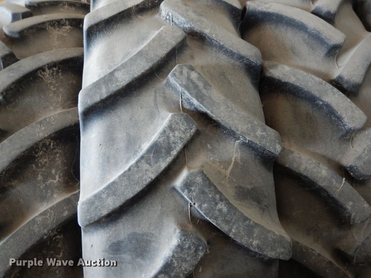 image for item FI9626 (4) 380/90R46 row crop tires and wheels