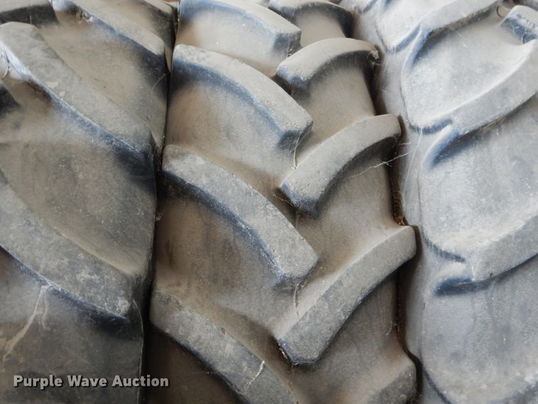 image for item FI9626 (4) 380/90R46 row crop tires and wheels