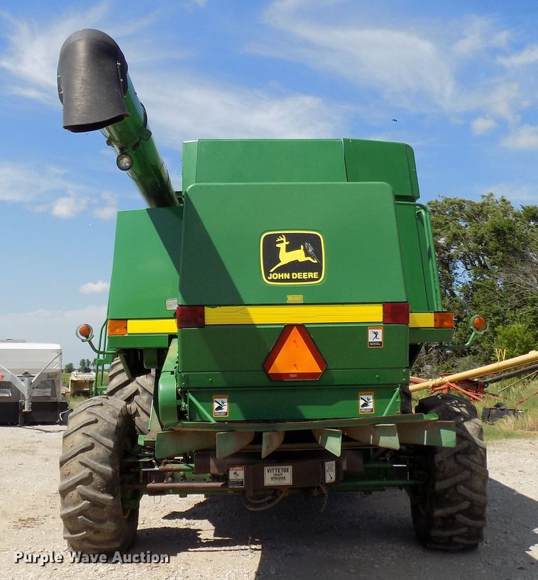 image for item FJ9293 1998 John Deere 9510 RWA combine