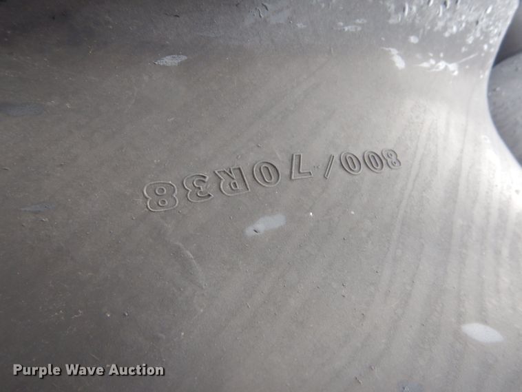 image for item FU9496 (4) Goodyear 800/70R38 tires and wheels