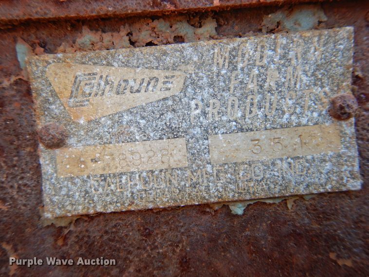 image for item GC9254 Calhoun 8920 silage wagon