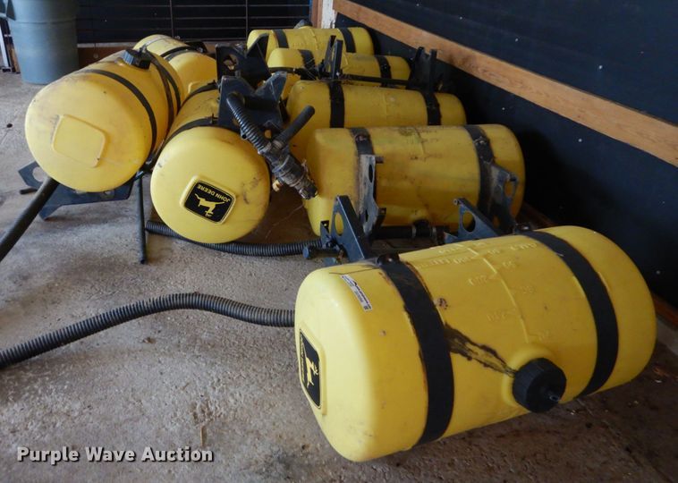 image for item GC9266 (8) John Deere liquid fertilizer tanks