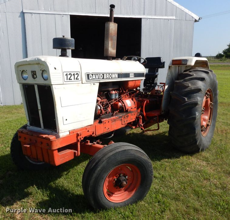 image for item GG9132 1974 David Brown 1212 tractor