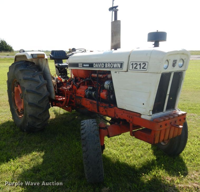 image for item GG9132 1974 David Brown 1212 tractor