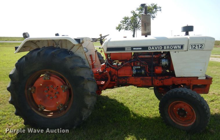 image for item GG9132 1974 David Brown 1212 tractor