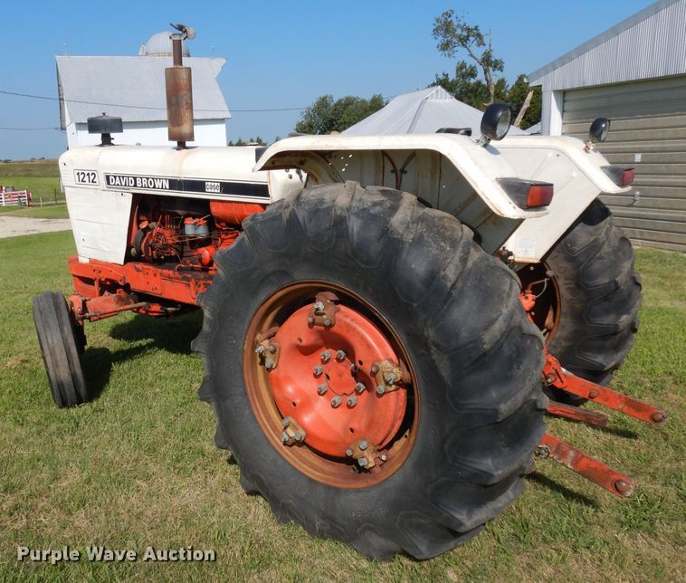 image for item GG9132 1974 David Brown 1212 tractor