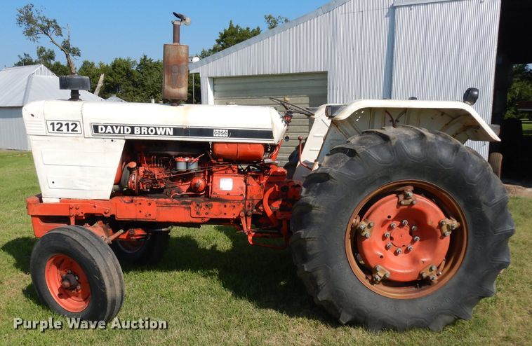 image for item GG9132 1974 David Brown 1212 tractor