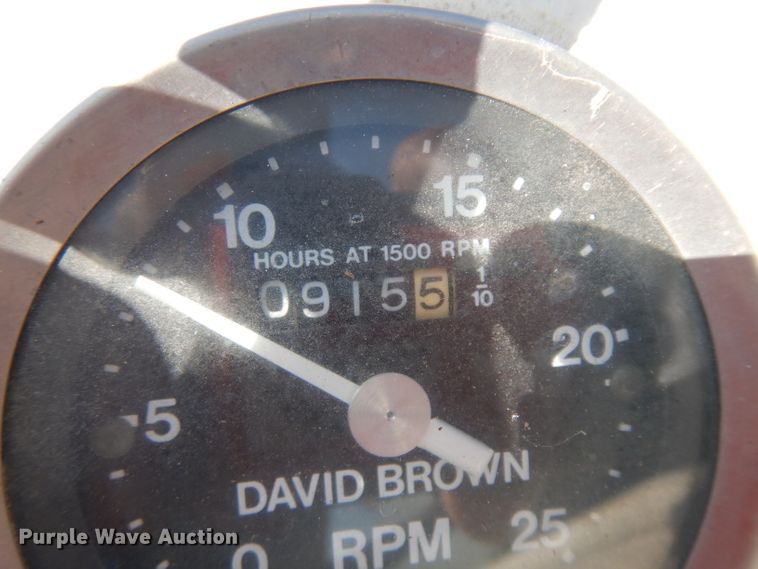 image for item GG9132 1974 David Brown 1212 tractor