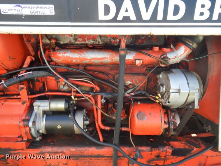 image for item GG9132 1974 David Brown 1212 tractor