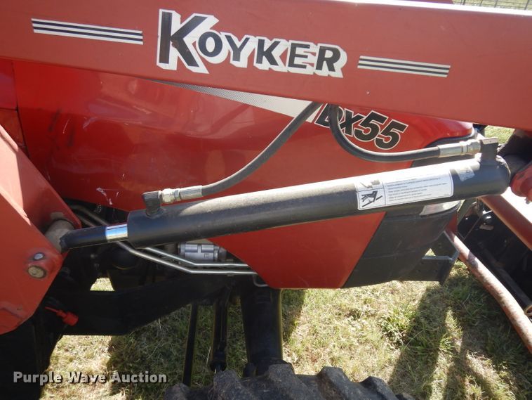 image for item GG9193 2004 Case IH DX55 MFWD tractor