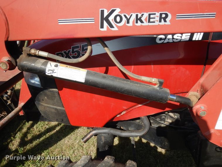 image for item GG9193 2004 Case IH DX55 MFWD tractor