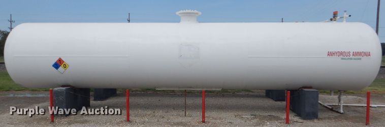 image for item GH9619 (2) anhydrous ammonia bulk tanks