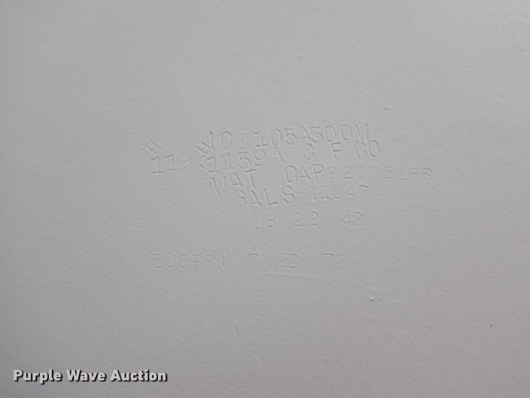 image for item GH9619 (2) anhydrous ammonia bulk tanks