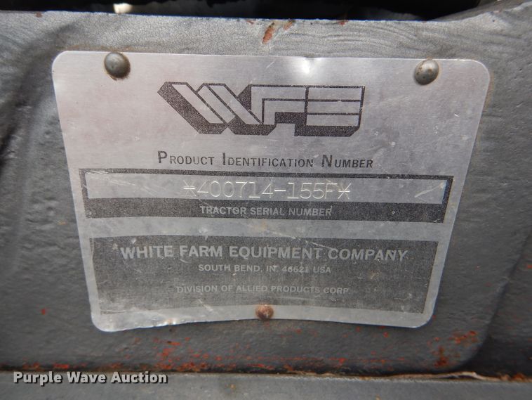 image for item GH9742 1985 White 2-155 Farm Boss MFWD tractor