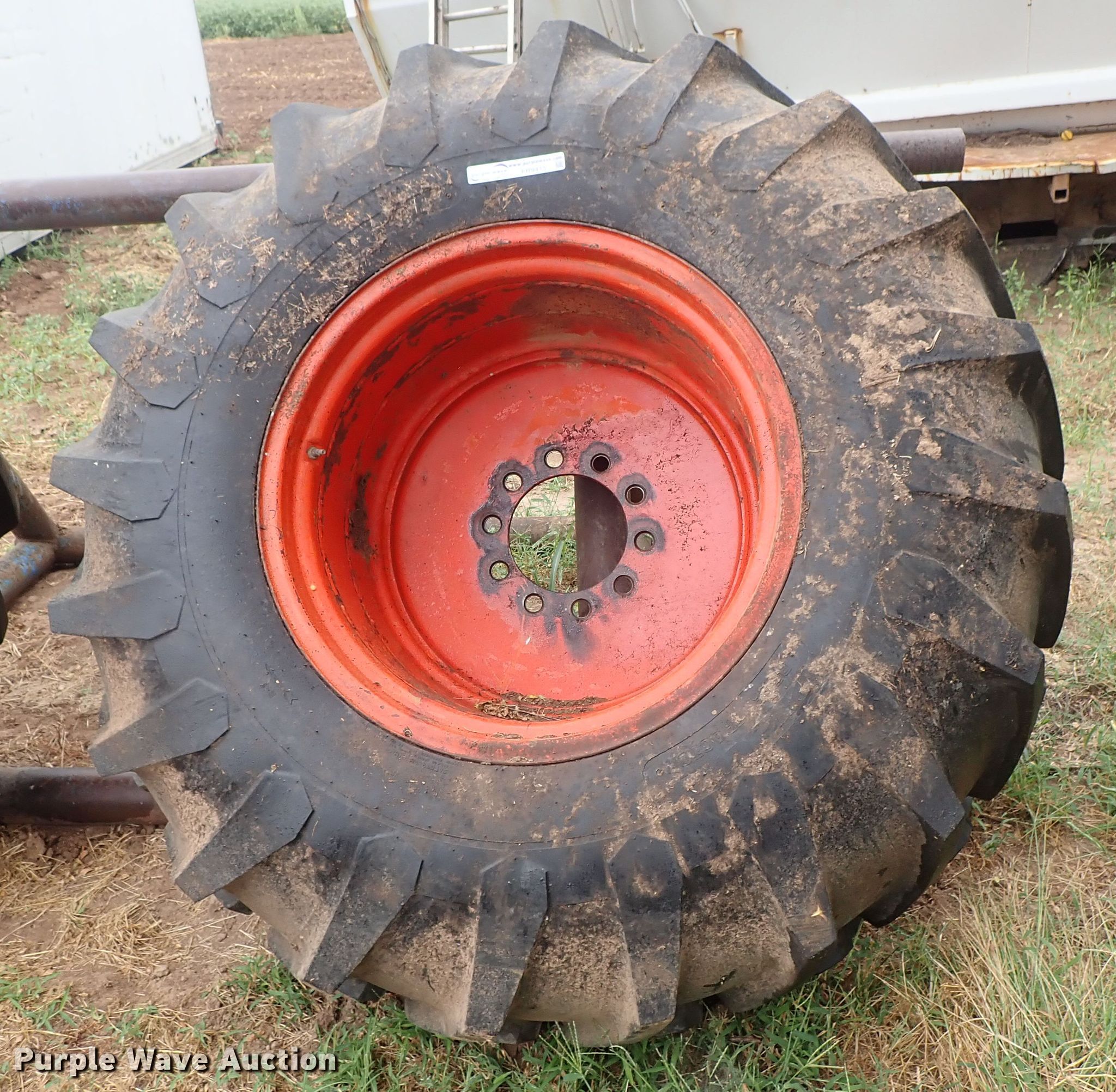 (2) 23.130 tires and wheels in Mount Hope, KS Item FR9415 sold Purple Wave