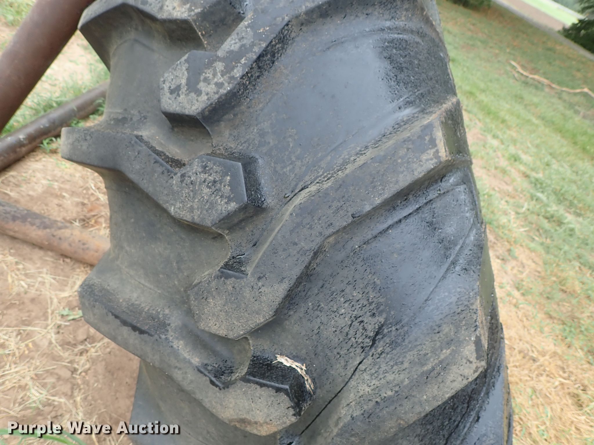 (2) 23.130 tires and wheels in Mount Hope, KS Item FR9415 sold Purple Wave