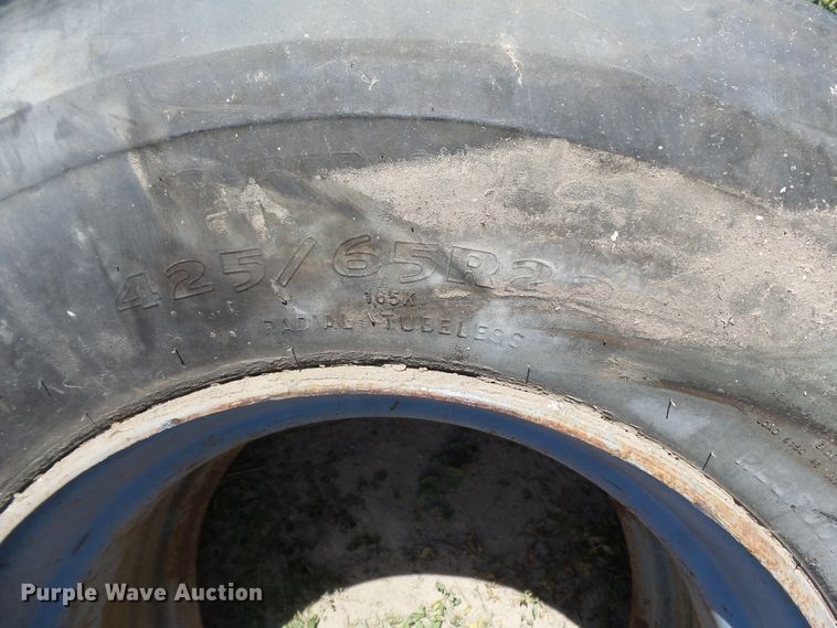 image for item DA3626 (6) super single truck wheels