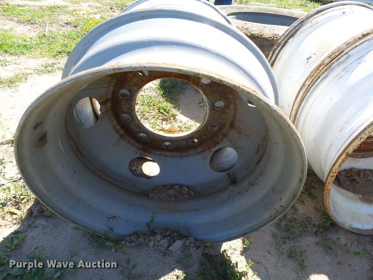 image for item DA3626 (6) super single truck wheels