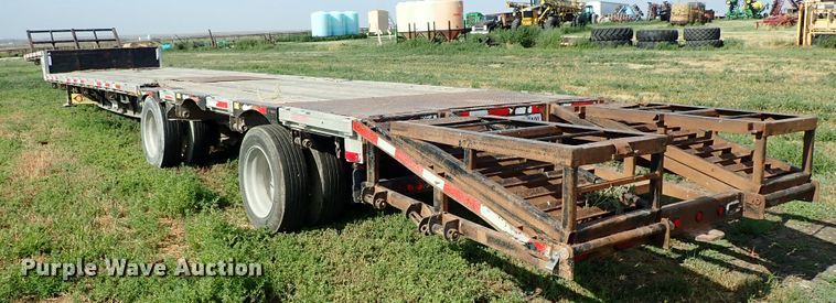 image for item DE5529 2006 Transcraft DTL-2100 drop deck equipment trailer