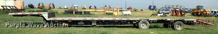 image for item DE5529 2006 Transcraft DTL-2100 drop deck equipment trailer
