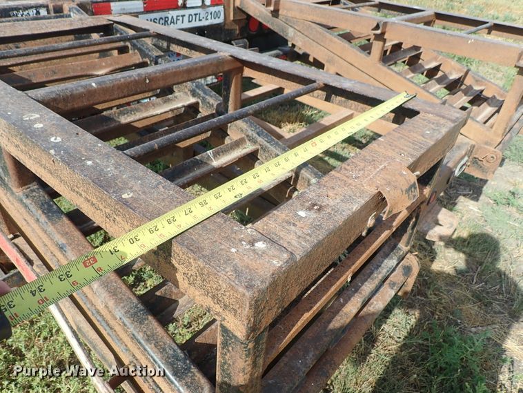 image for item DE5529 2006 Transcraft DTL-2100 drop deck equipment trailer