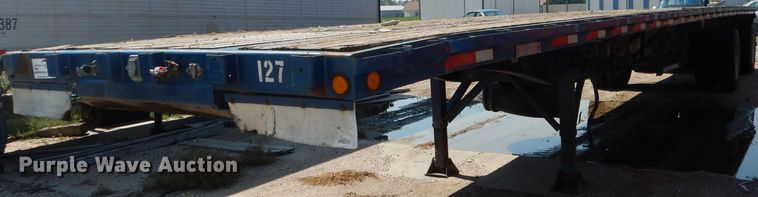 image for item DG5835 1995 Dorsey DGTS flatbed trailer