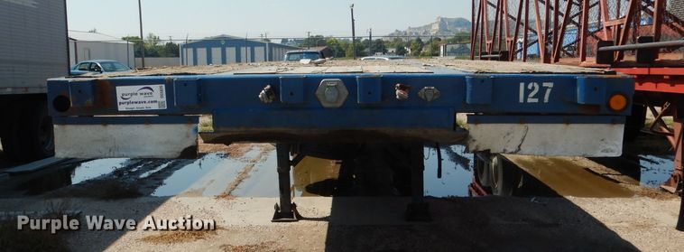 image for item DG5835 1995 Dorsey DGTS flatbed trailer
