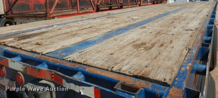 image for item DG5835 1995 Dorsey DGTS flatbed trailer