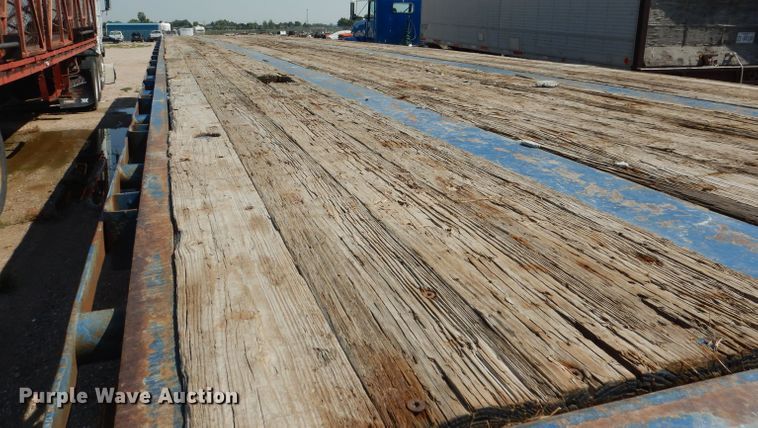 image for item DG5835 1995 Dorsey DGTS flatbed trailer