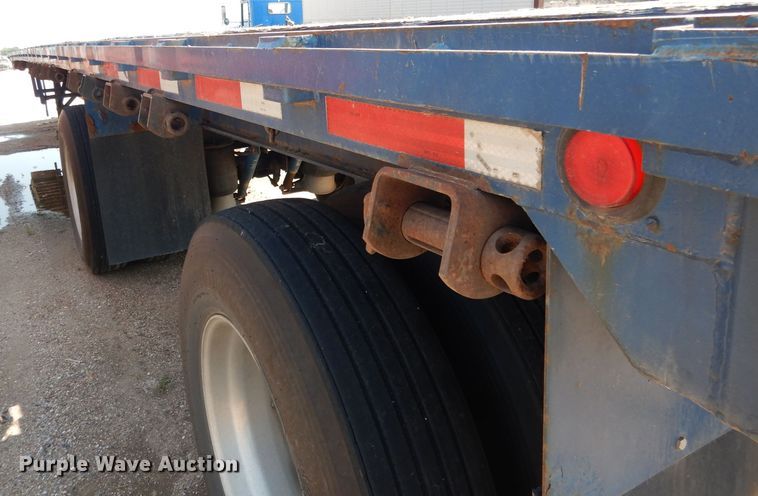 image for item DG5835 1995 Dorsey DGTS flatbed trailer