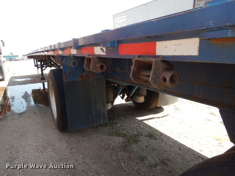 image for item DG5835 1995 Dorsey DGTS flatbed trailer
