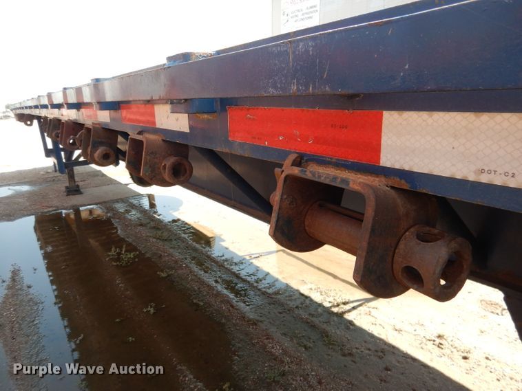 image for item DG5835 1995 Dorsey DGTS flatbed trailer