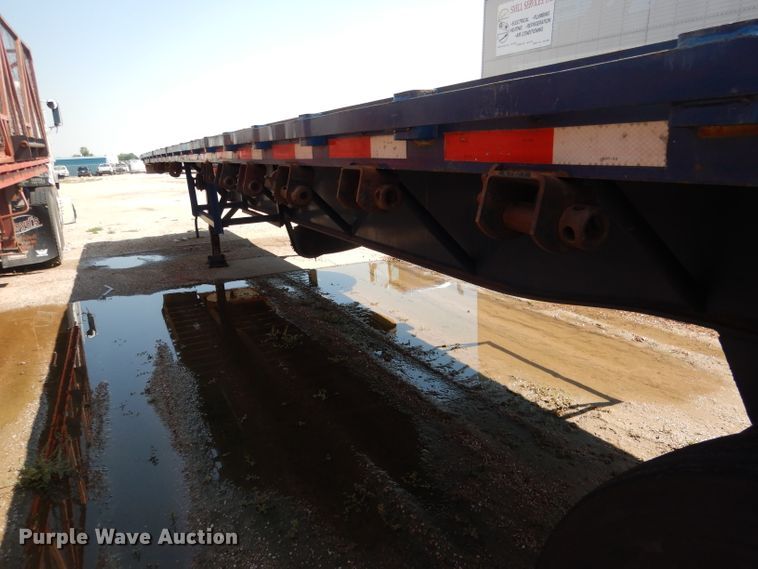 image for item DG5835 1995 Dorsey DGTS flatbed trailer