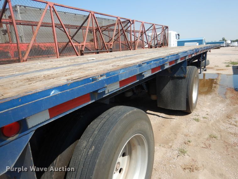 image for item DG5835 1995 Dorsey DGTS flatbed trailer