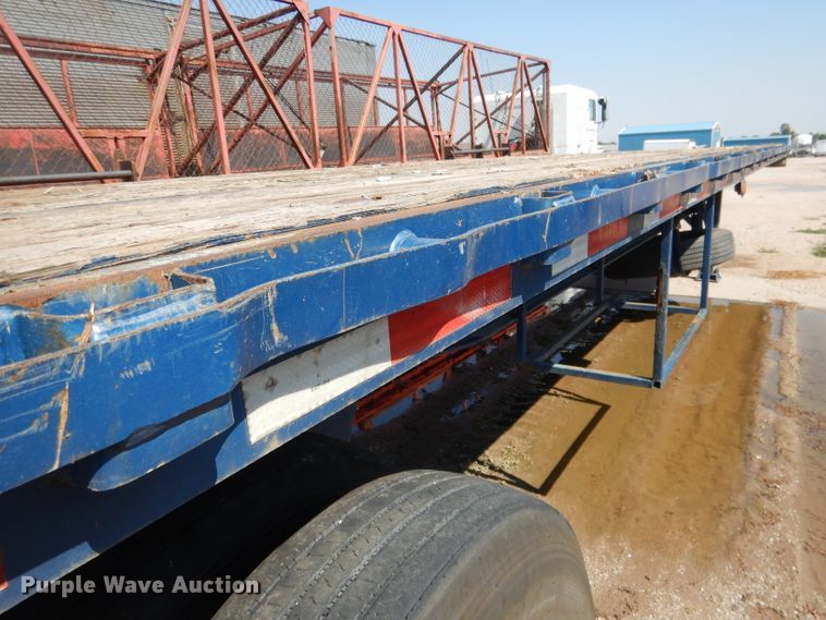 image for item DG5835 1995 Dorsey DGTS flatbed trailer