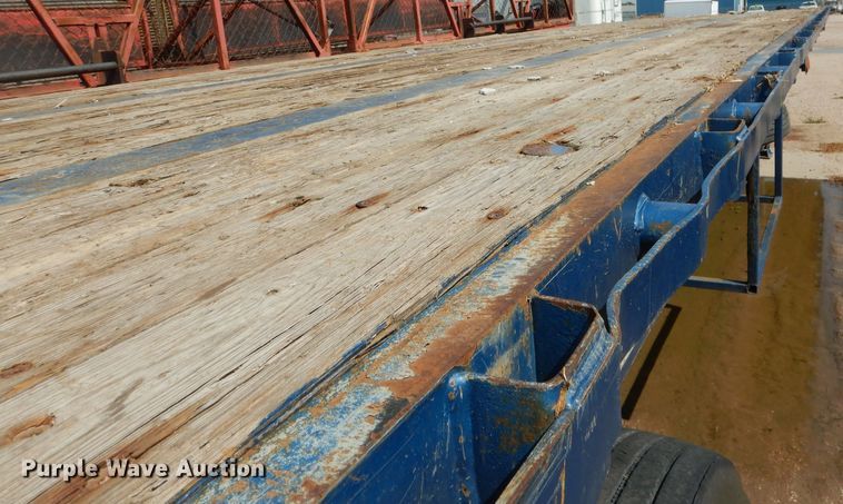 image for item DG5835 1995 Dorsey DGTS flatbed trailer