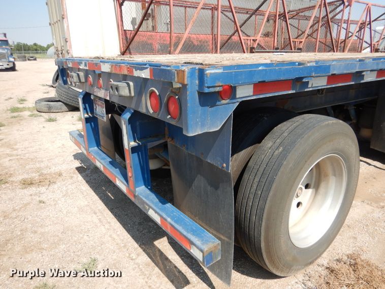 image for item DG5835 1995 Dorsey DGTS flatbed trailer