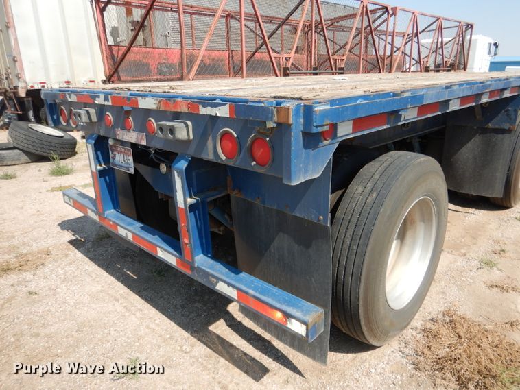 image for item DG5835 1995 Dorsey DGTS flatbed trailer