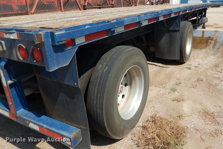 image for item DG5835 1995 Dorsey DGTS flatbed trailer