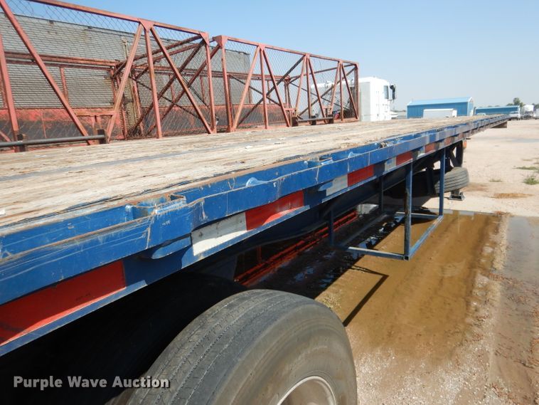 image for item DG5835 1995 Dorsey DGTS flatbed trailer