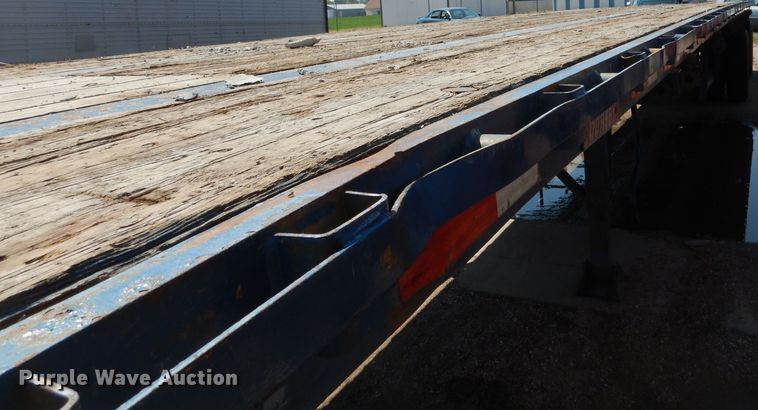 image for item DG5835 1995 Dorsey DGTS flatbed trailer