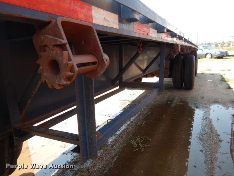 image for item DG5835 1995 Dorsey DGTS flatbed trailer