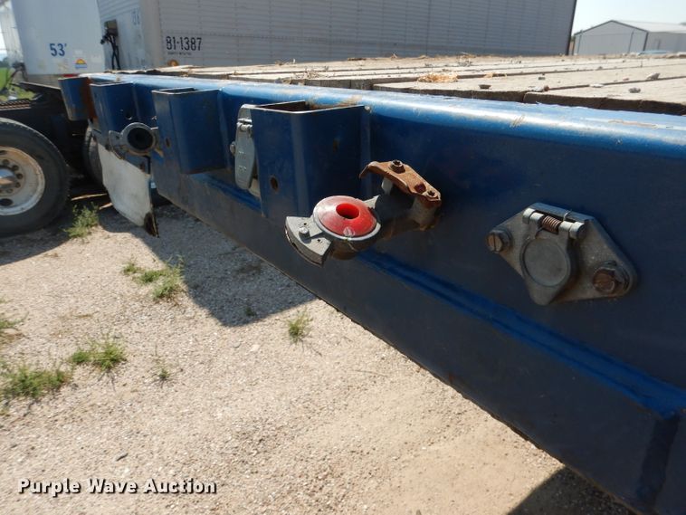 image for item DG5835 1995 Dorsey DGTS flatbed trailer